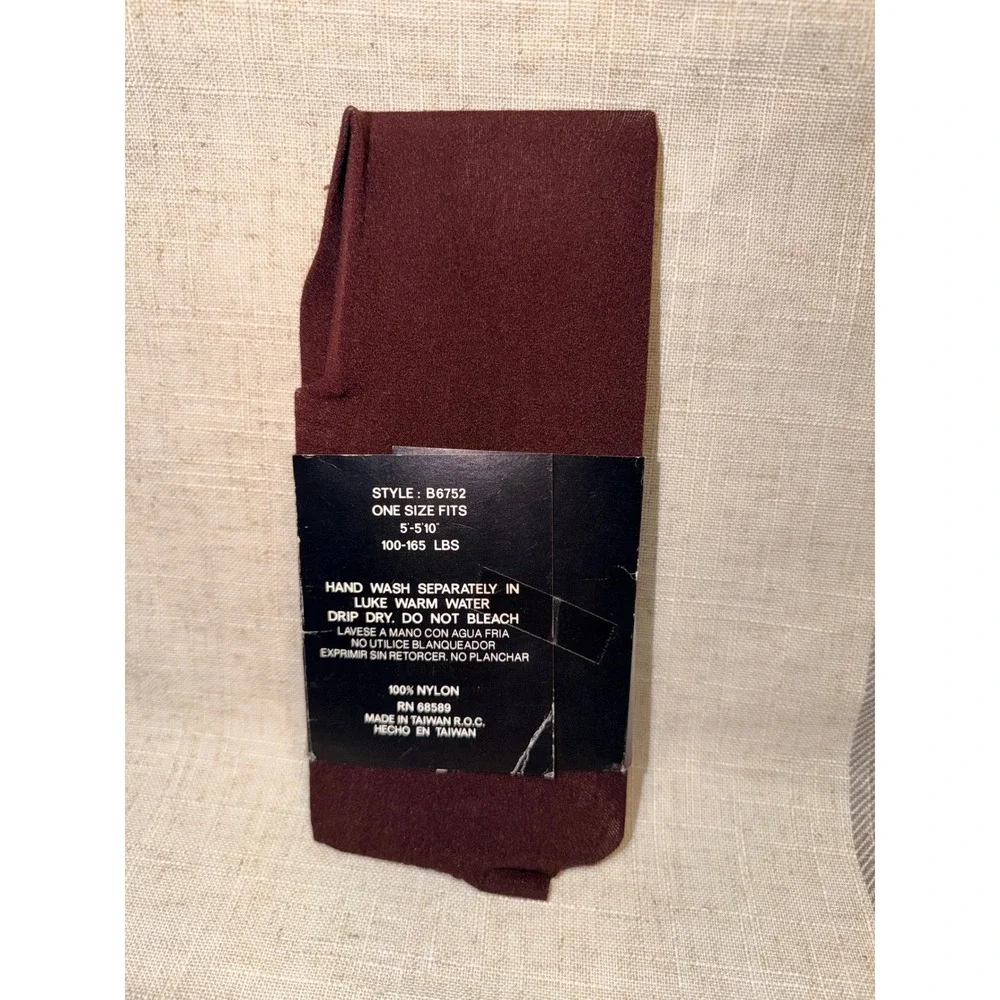 Angelina Burgundy Wine Fashion Over The Knee Stockings One Size B6752 Nylon